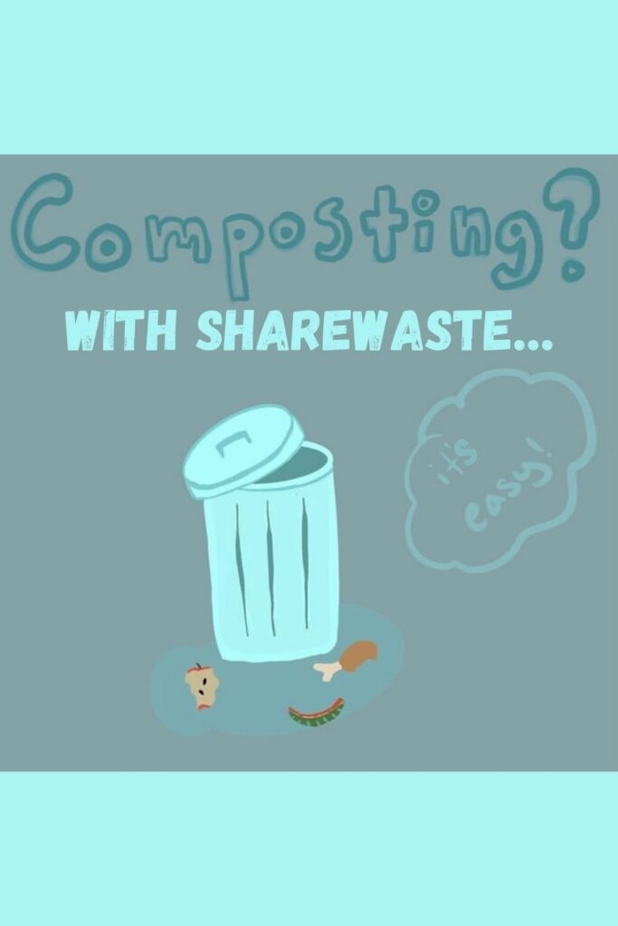 Living in a small apartment doesn’t mean you can’t do your part. Learn how to compost in an apartment with our apartment composting guide... Image by ShareWaste #apartmentcomposting #sustainablejungle