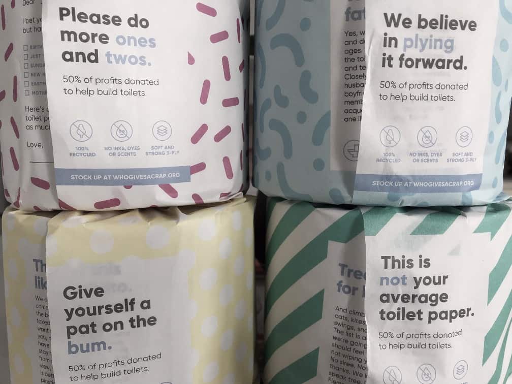 We started using Who Gives a Crap about 8 months ago, and we haven’t looked back since. Here's our honest review #whogivesacrapreview #sustainablejungle