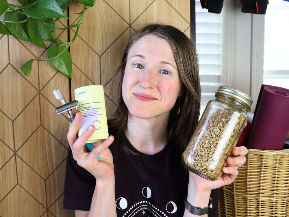 21 Zero Waste Tips For Lower Impact Living Image by Sustainable Jungle #zerowastetips #zerowastelivingtips #howtogozerowaste #tipsforzerowasteliving #tipstobewastefree #zerowasteideas #sustainablejungle
