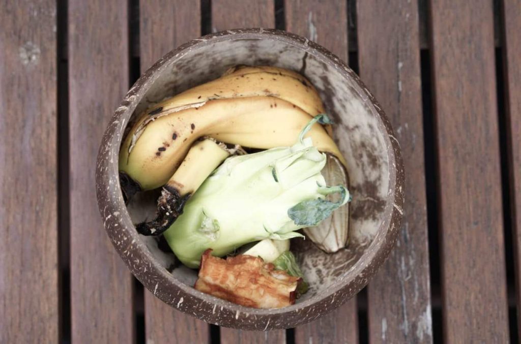 Apartment Composting - collecting compost - Image by Sustainable Jungle