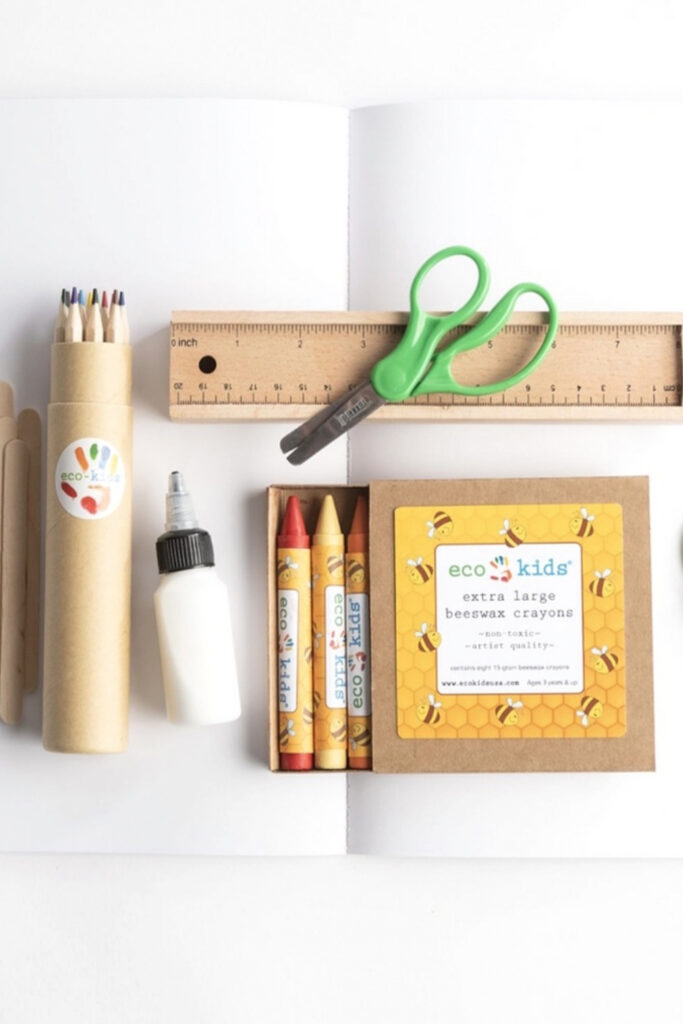 14 Eco Friendly School Supplies & Stationery Brands for an A+ in Sustainability #zerowasteschoolsupplies #ecofriendlyschoolsupplies #sustainablestationery #sustainablejungle Image by eco-kids