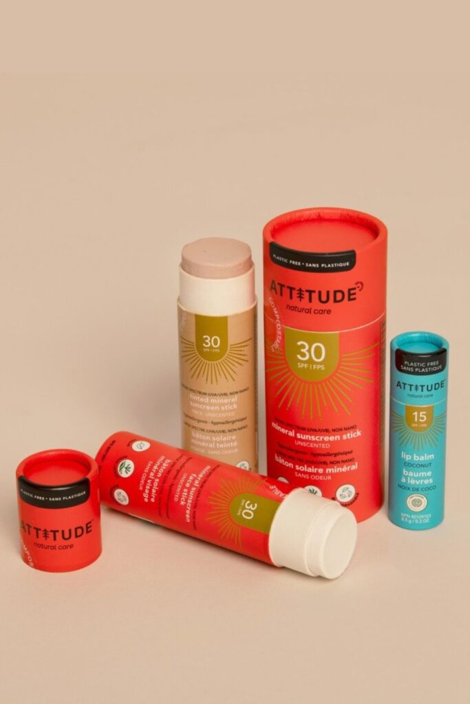 We’ve talked about reef-safe vegan sunscreen before, but this time we’re taking it a step further and looking for the best zero waste sunscreen. After all, plastic bottles aren’t good for the sea either. Image by ATTITUDE #zerowastesunscreen