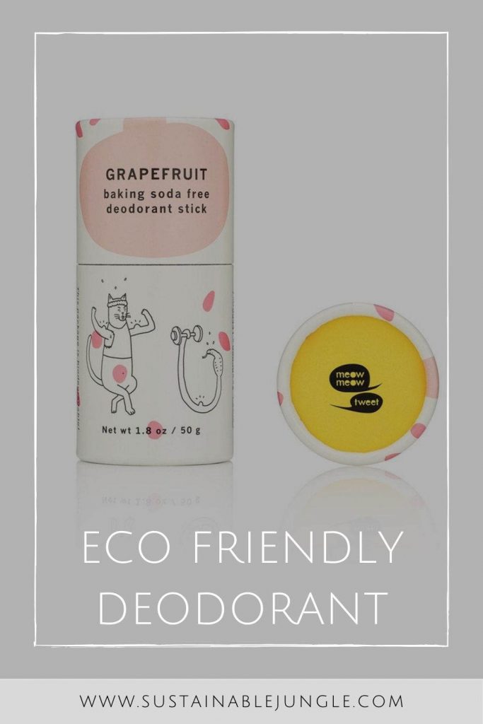 The ethical personal care market has exploded with options in the last few years which is great. The problem though, is trying to find eco friendly deodorants that are effective. So, we’ve made a list of our favorites that are fit for purpose! Image by Meow Meow Tweet #ecofriendlydeodorant #sustainablejungle