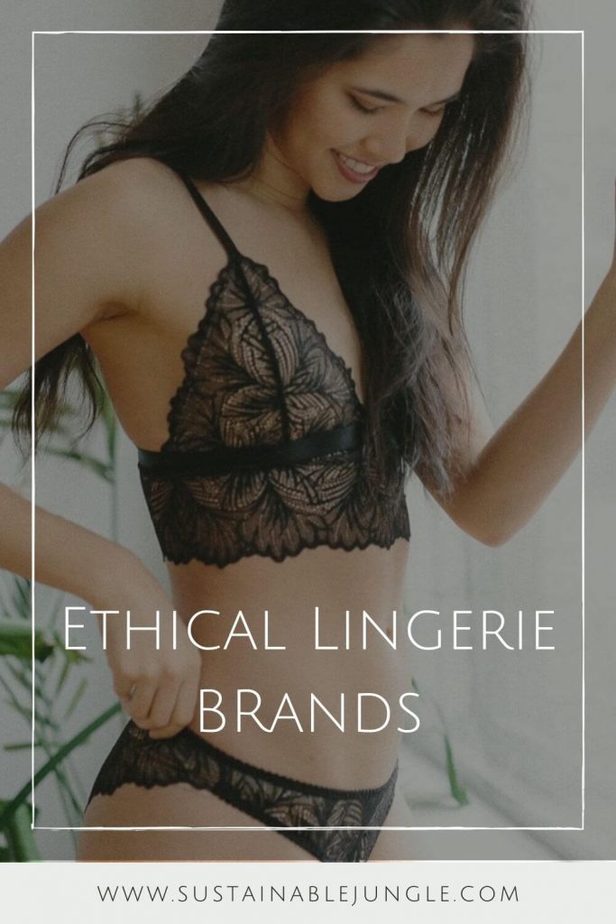 In the spirit of making patooties more planet-friendly, we stripped down to find some boudoir ethical lingerie brands worthy of bedroom eyes Image by Azura Bay #ethicallingerie #sustainablelingerie #sustainablejungle
