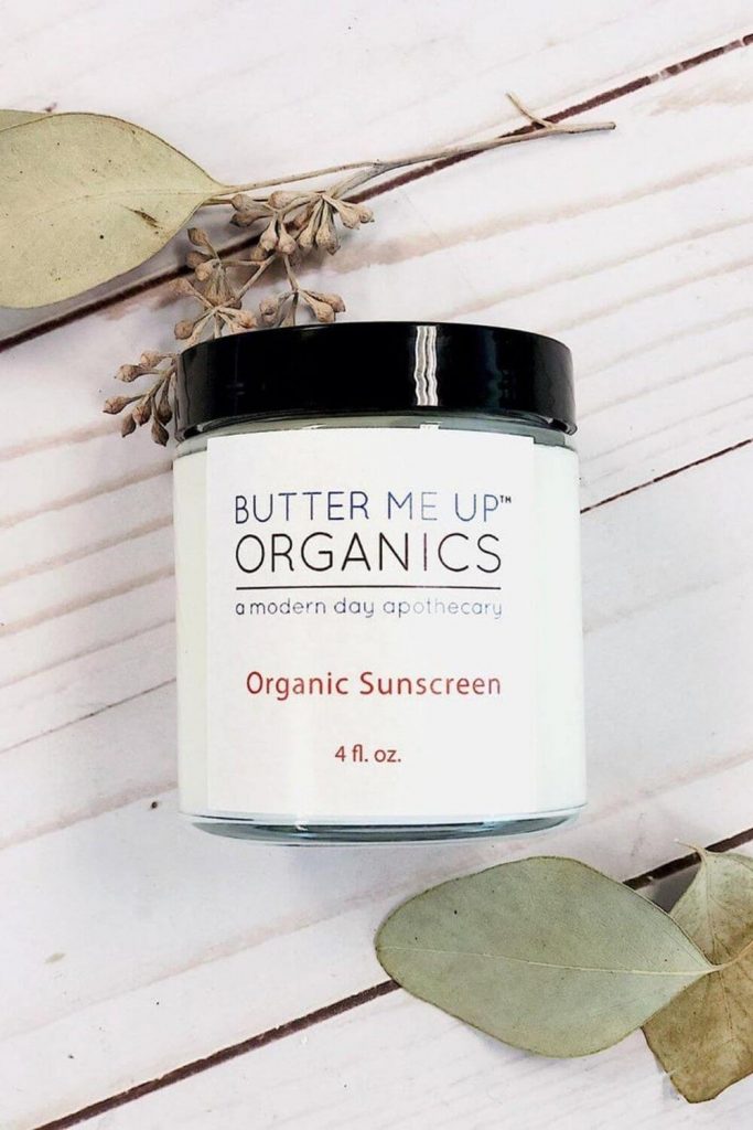 We’ve talked about reef-safe vegan sunscreen before, but this time we’re taking it a step further and looking for the best zero waste sunscreen. After all, plastic bottles aren’t good for the sea either. Image by Butter Me Up Organics #zerowastesunscreen