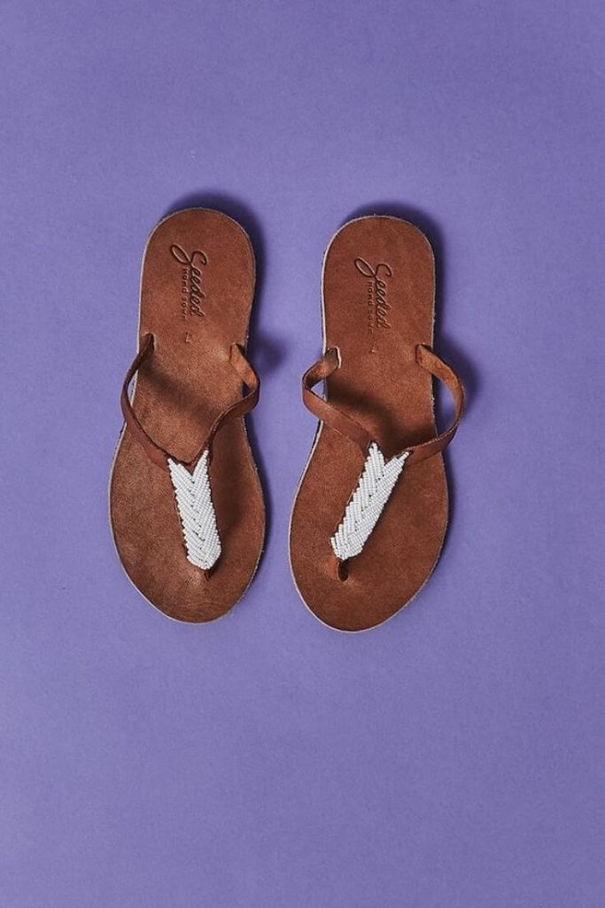 In the spirit of walking towards a greener future, we’ve been hunting for ethical and eco friendly sandals Image by Made Trade (Swahili Coast Design) #ecofriendlysandals #ethicalfashion