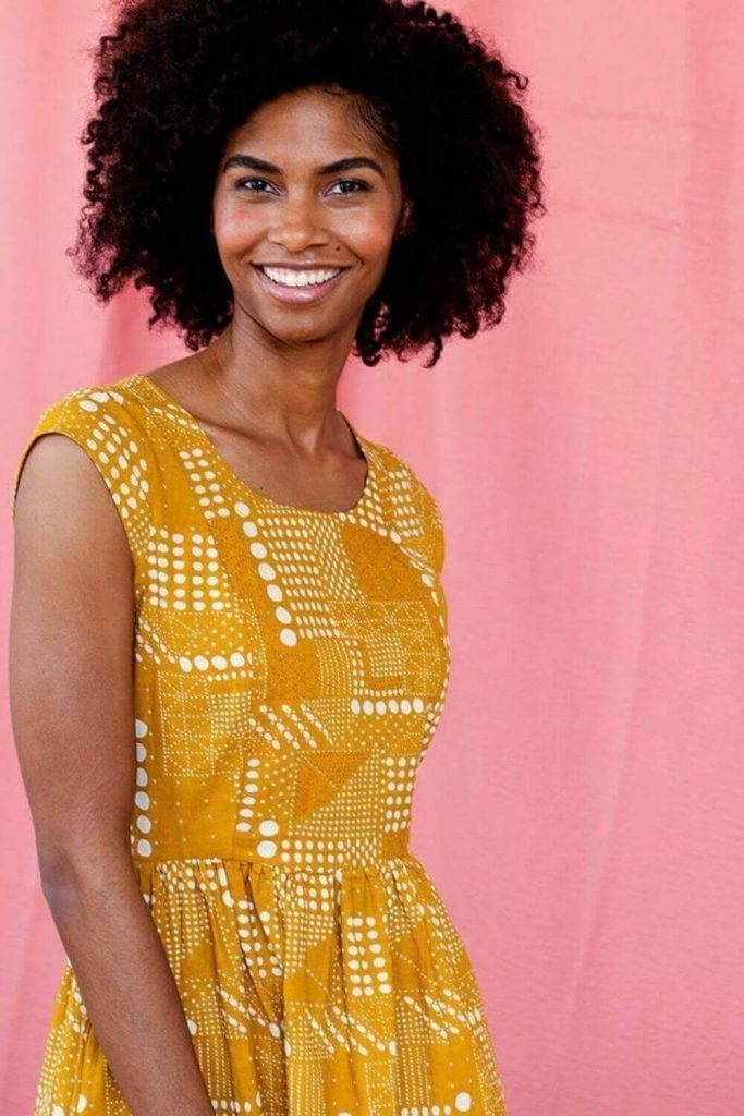 eco friendly maxi dress