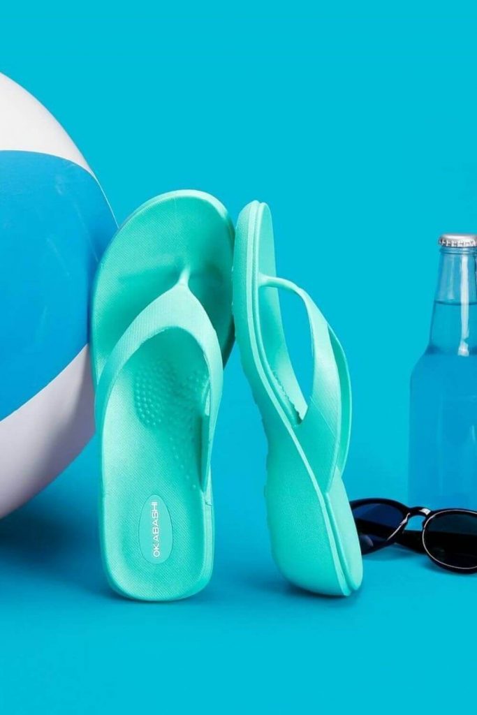 Here, we’re talking flip flops folks and any of these vegan, eco friendly and recycled flip flops we’ve listed here will do the trick if you need to buy new... Image by Okabashi #ecofriendlyflipflops #recycledflipflops #sustainablejungle