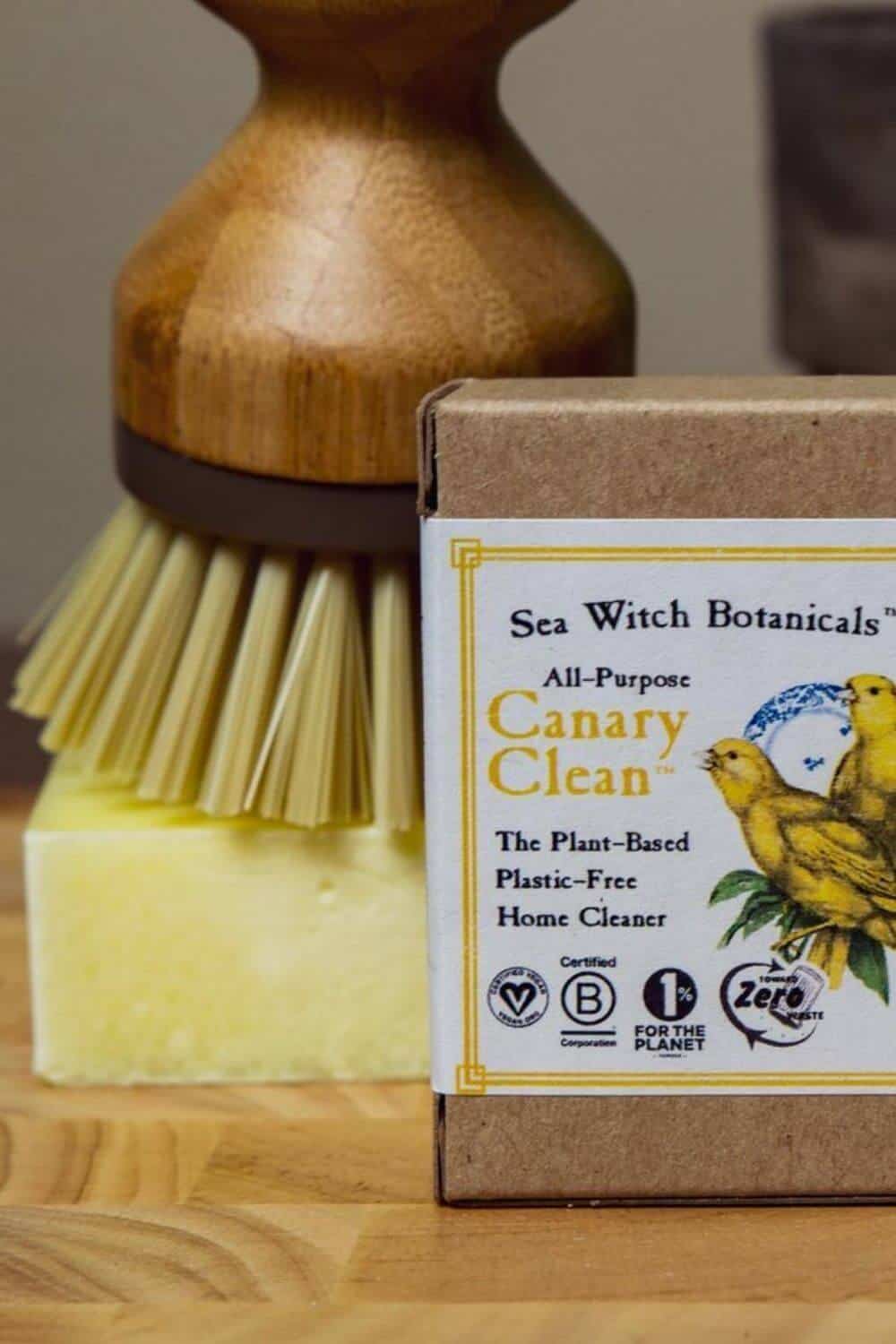 Clean freaks rejoice, zero waste dish soap is one of the easiest zero waste swaps you can make. Image by Sea Witch Botanicals #zerowastedishsoap #zerowastesoap #zerowaste
