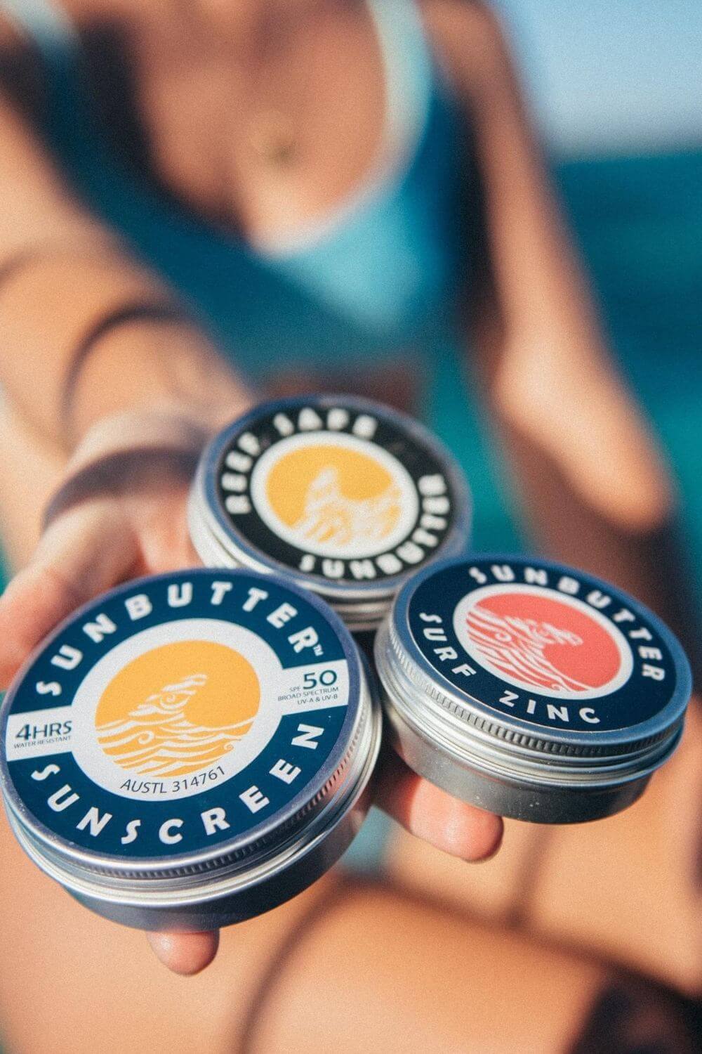 We’ve talked about reef-safe vegan sunscreen before, but this time we’re taking it a step further and looking for the best zero waste sunscreen. After all, plastic bottles aren’t good for the sea either. Image by Sunbutter #zerowastesunscreen