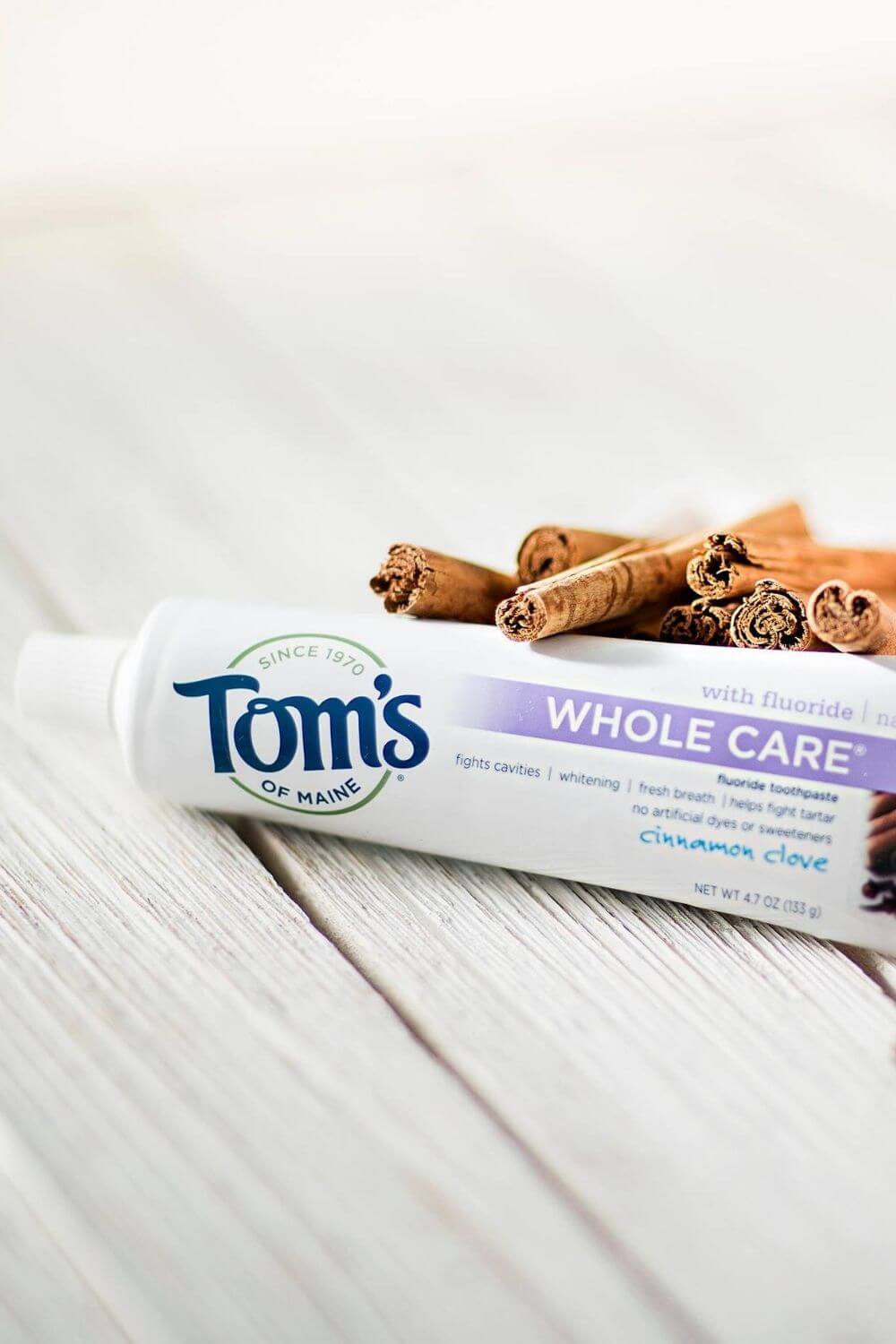 Toothpaste is probably the most regularly used body care product around which is why it was one of the first products we scrutinized for sustainable, cruelty free toothpaste alternatives... Image by Tom's Of Maine #crueltyfreetoothpaste #vegantoothpaste #sustainablejungle