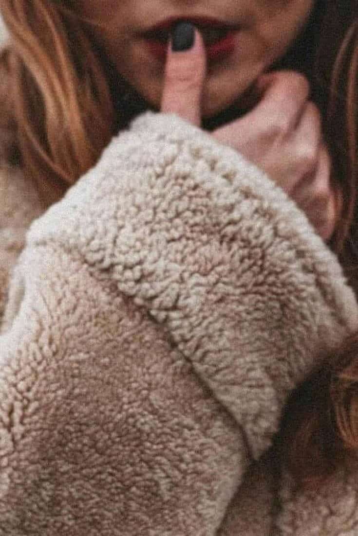 In some areas of the world, we’re starting to cozy up for winter which may have us wondering about one thing — what is fleece? Photo by Eugene Chystiakov on Unsplash #sustainablefashion #whatisfleece