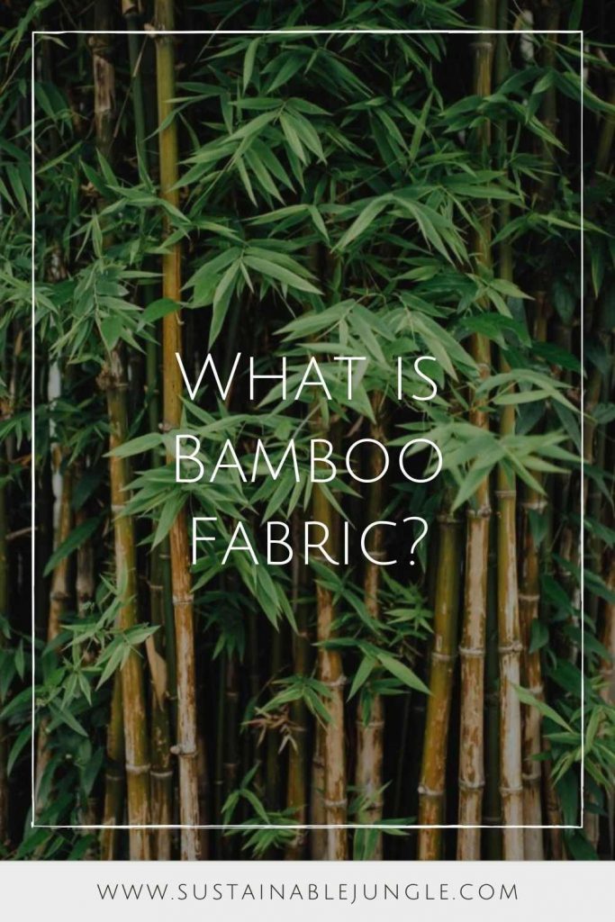 Bamboo fabric: a panda-feeding, Earth-friendly material OR a trending fabric dangerously prone to abuse and greenwashing? #bamboofabric #sustainablejungle