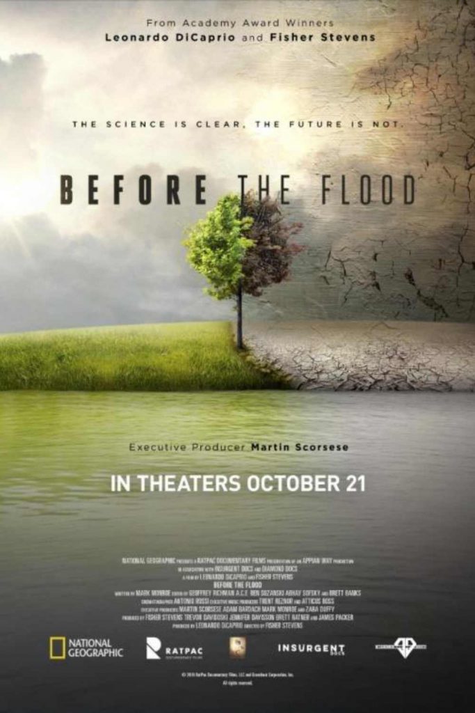 For that extended staycation you never planned on, here's our list of the best environmental films. Image by Before the Flood #environmentalfilms #bestenvironmentalfilms #sustainablejungle