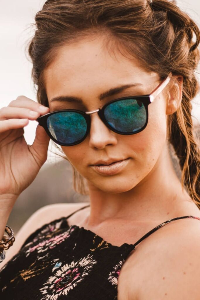 My dog chewed my sunglasses to bits so I have a legitimate reason to buy a new pair of eco friendly sunglasses and, at the same time, shed some light on sustainable sunglasses brands Image by Proof #ecofriendlysunglasses #sustainablesunglasses #sustainablejungle
