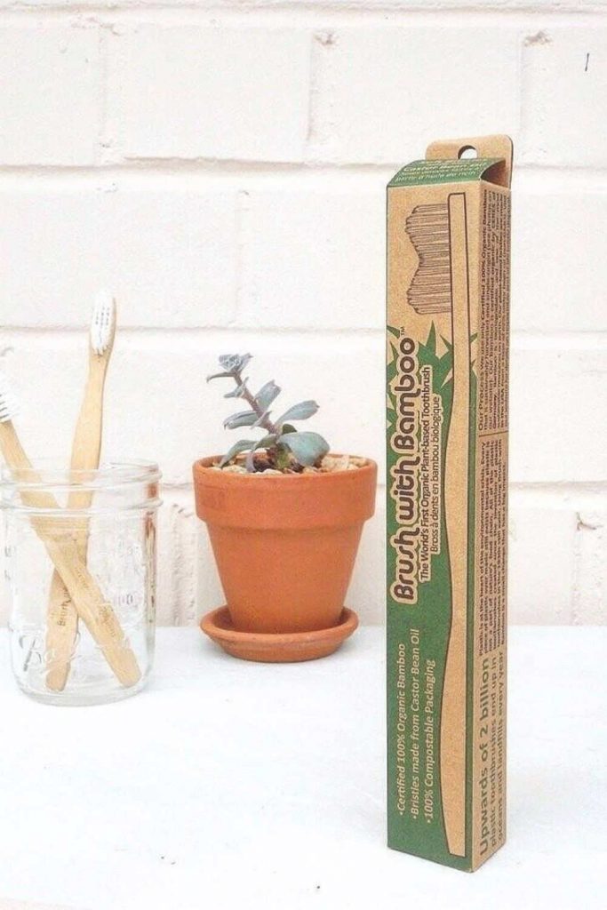 100 compostable toothbrush