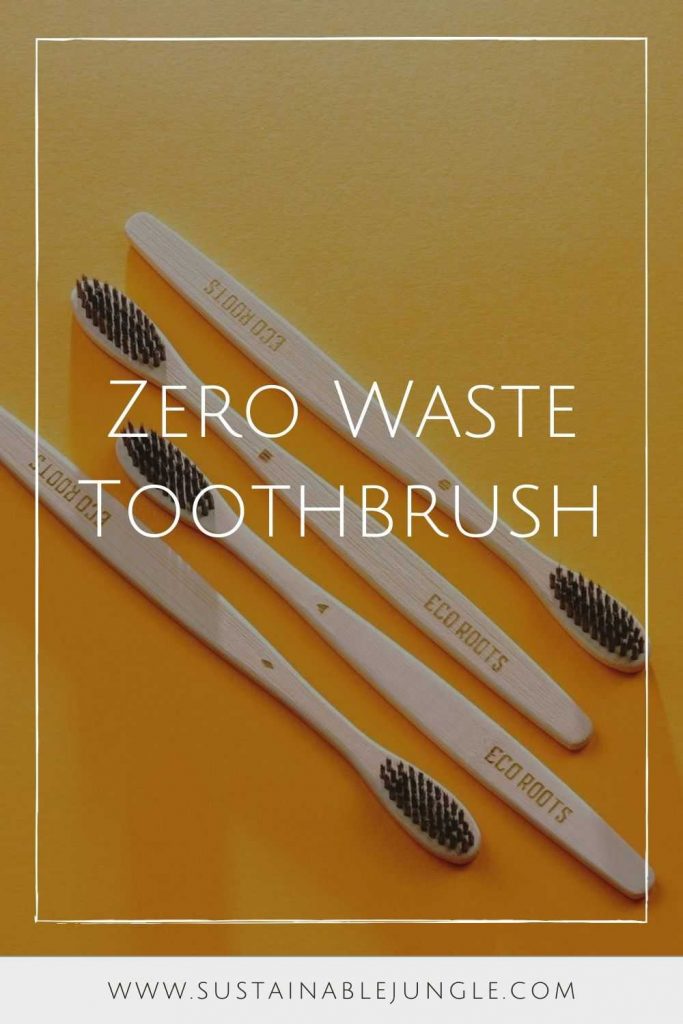 We’re taking a bite out of plastic dental care and diving into zero waste toothbrushes, or rather lower waste toothbrushes, as you’ll see shortly. Image by EcoRoots #zerowastetoothbrush #zerowastetoothbrushes #sustainablejungle