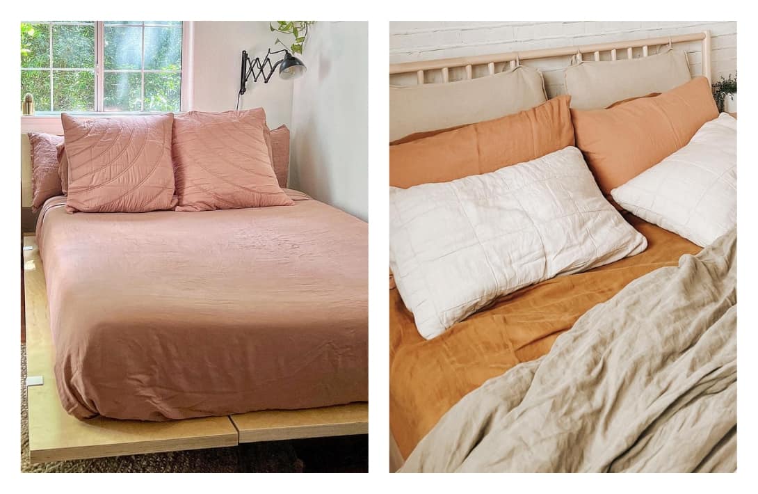 9 Affordable Linen Sheets For More Sustainable SlumberImages by Parachute#linensheets #affordablelinensheets #linenbedding #flaxlinensheets #cheaplinenbedding #linenbedhseets #sustainablejungle