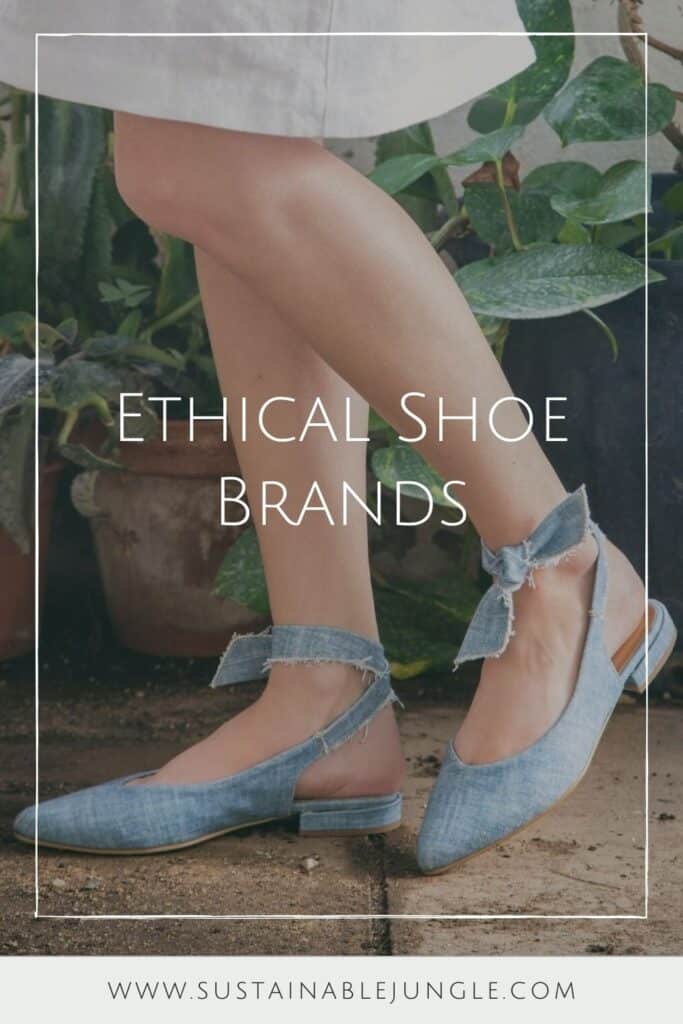 Living sustainably means taking it one step at a time, literally. But in a world where traditional footwear is anything but, you may be wondering, which are the ethical shoe brands? Image by NAE #ethicalshoebrands #sustainableshoebrands #sustainablejungle
