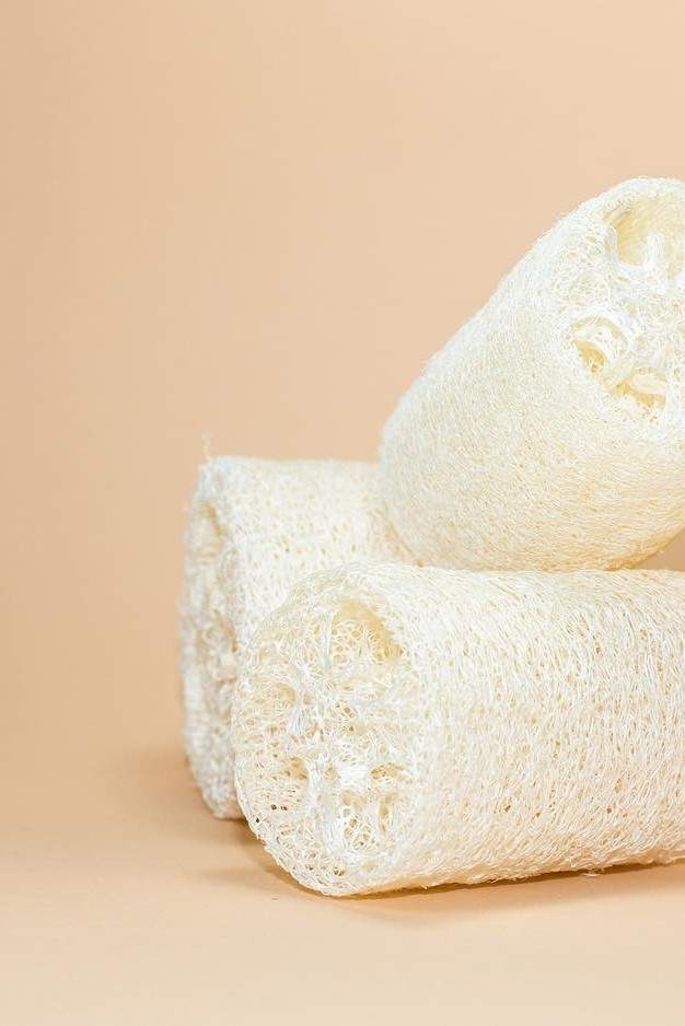 Amazon Com 100 Natural Loofah Exfoliating Sponge 3 Pack Loofah Body Scrubber Loofah Sponge Organic Loofah Pad Exfoliating Body Sponge Biodegradable Loofah Bath Luffa Sponges Exfoliating Loofah Beauty
