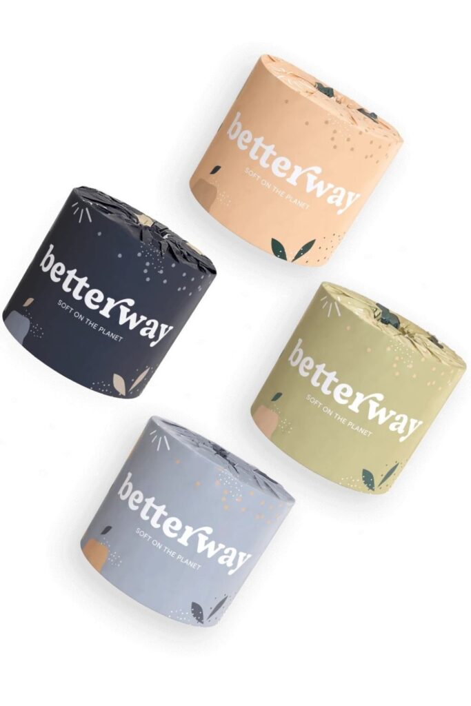Let’s start giving a s*** about our planet, by starting with the best eco friendly toilet paper. Image by Betterway #ecofriendlytoiletpaper #sustainabletoiletpaper #sustainablejungle