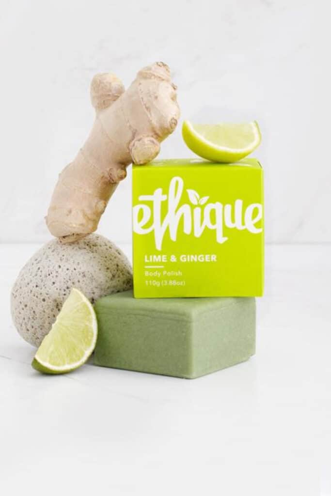 Most beauty brands sell chemically-laden body washes you wouldn’t use on your dog. Fortunately for peace of mind and a truly clean shower, there are several natural and organic body wash options available. Image by Ethique #organicbodywash #naturalbodywash #sustainablebodywash #sustainablejungle
