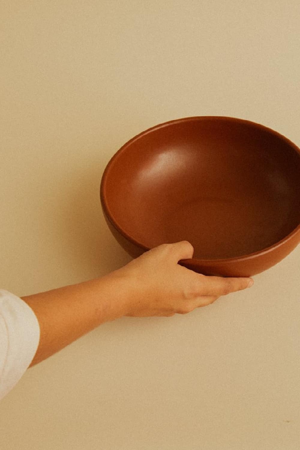 Ceramic plate Large Brown Clay tray decor Pottery tray clay cookware Handmade plate Pottery gift Tableware Table setting Eco Designer plate