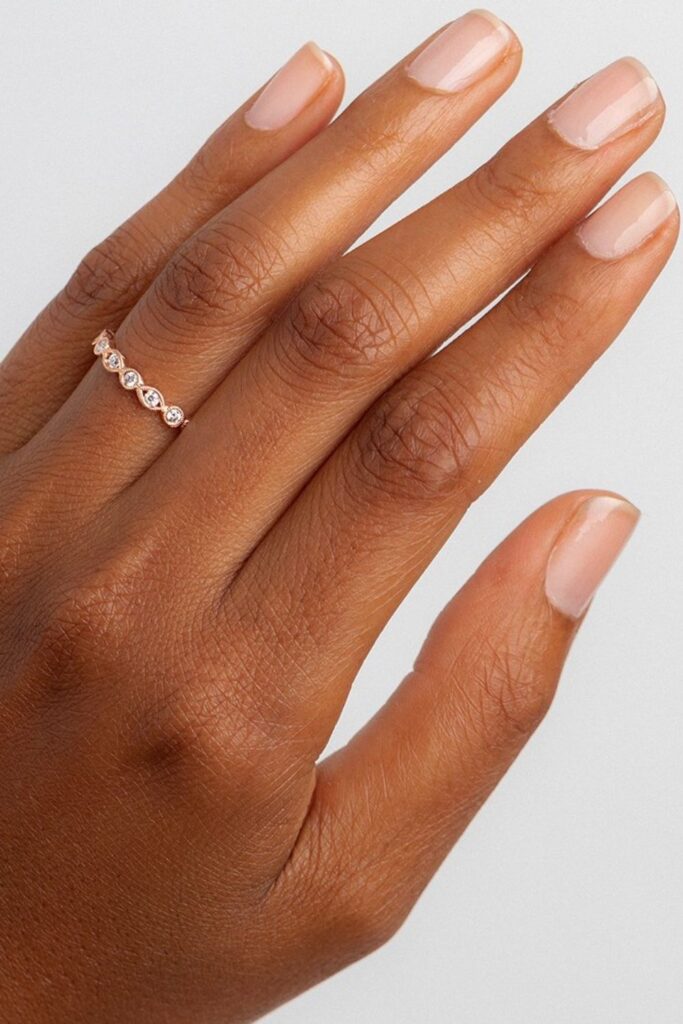 Eco friendly wedding bands sale