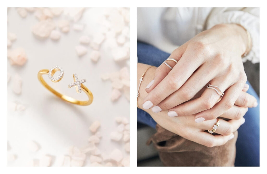 13 Eco Friendly Wedding Rings For A Sustainable Start to Forever #ecofriendlyweddingrings #bestecofriendlyweddingrings #ecoweddingrings #ecofriendlyweddingbands #sustainableweddingrings #recycledweddingrings #ethicalweddingrings #environmentallyfriendlyweddingrings #sustainablejungle Images by Ella Stein
