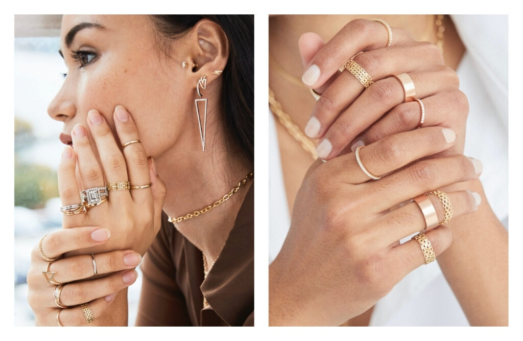 13 Eco Friendly Wedding Rings For A Sustainable Start to Forever #ecofriendlyweddingrings #bestecofriendlyweddingrings #ecoweddingrings #ecofriendlyweddingbands #sustainableweddingrings #recycledweddingrings #ethicalweddingrings #environmentallyfriendlyweddingrings #sustainablejungle Images by KBH Jewels