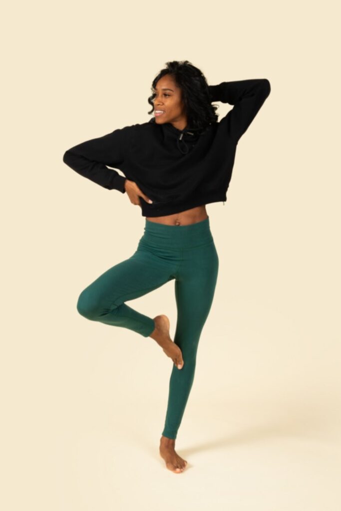 Organic yoga tops sales