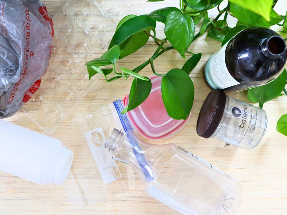 7 Types of Plastic To Know To Become a Plastic Recycling Pro Image by Sustainable Jungle #typesofplastic #7typesofplastic #plastictypes #plasticrecycling #typesofrecyclableplastic #sustainablejungle