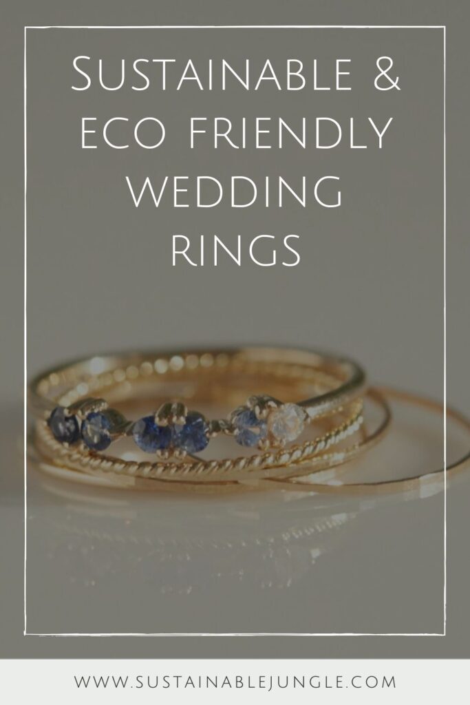 Sustainable wedding deals rings