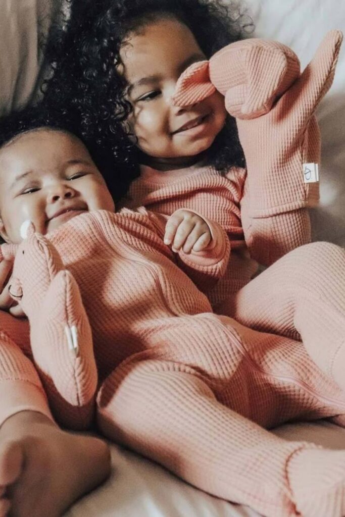 We've explored what it means to raise a zero waste baby, but what about zero fuss babies...you know, a baby playing happily with their new non toxic and organic baby toys. Image by Noble  #organicbabytoys #organicbabytoysmadeintheusa #bestorganicbabytoys #nontoxicbabytoys #bestnontoxicbabytoys 
