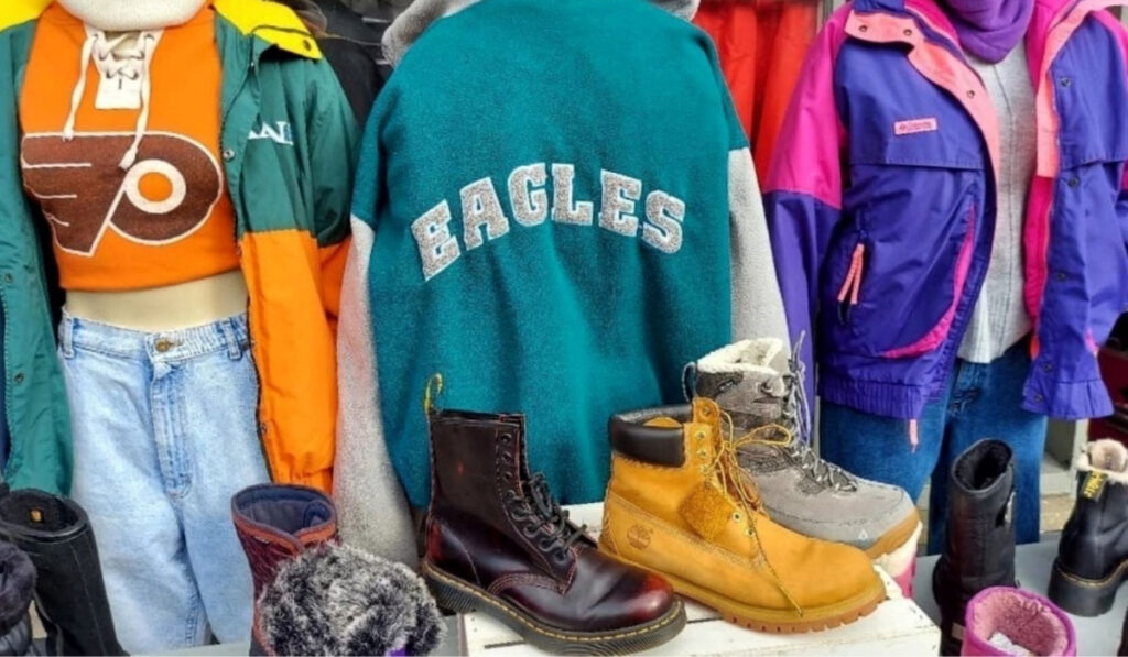 Want to look Fresh (Prince)? Then Philadelphia’s best thrift stores are a non-negotiable. From upcycled athleisure to vintage band tees… Image by I Spy You Buy #thriftstoresPhiladelphia #thriftstoresinPhiladelphia #bestthriftstoresPhiladelphia #Philadelphiathriftstores #thriftshopsphiladelphia #sustainablejungle