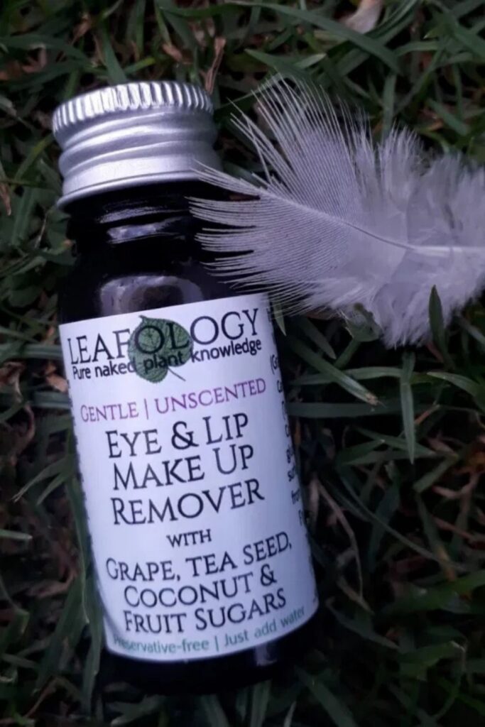 plastic free makeup remover