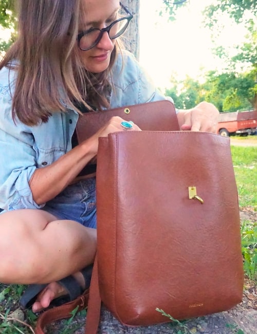 Cork Heart Shape Handbag, Cork Bags, Vegan Leather, Handmade Bags, Vegan Bags, Vegan Product, Gift Bags, Eco Bags, Made in Portugal Red