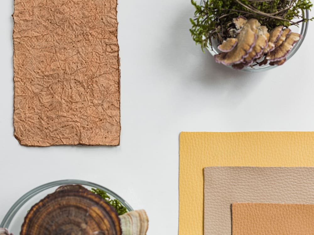 What Is Cork Leather & Is It Sustainable? Image by perfectlab #corkleather #whatiscorkleather #sustainablecork #iscorksustainable #corkmaterial #corkfabric #sustainablejungle