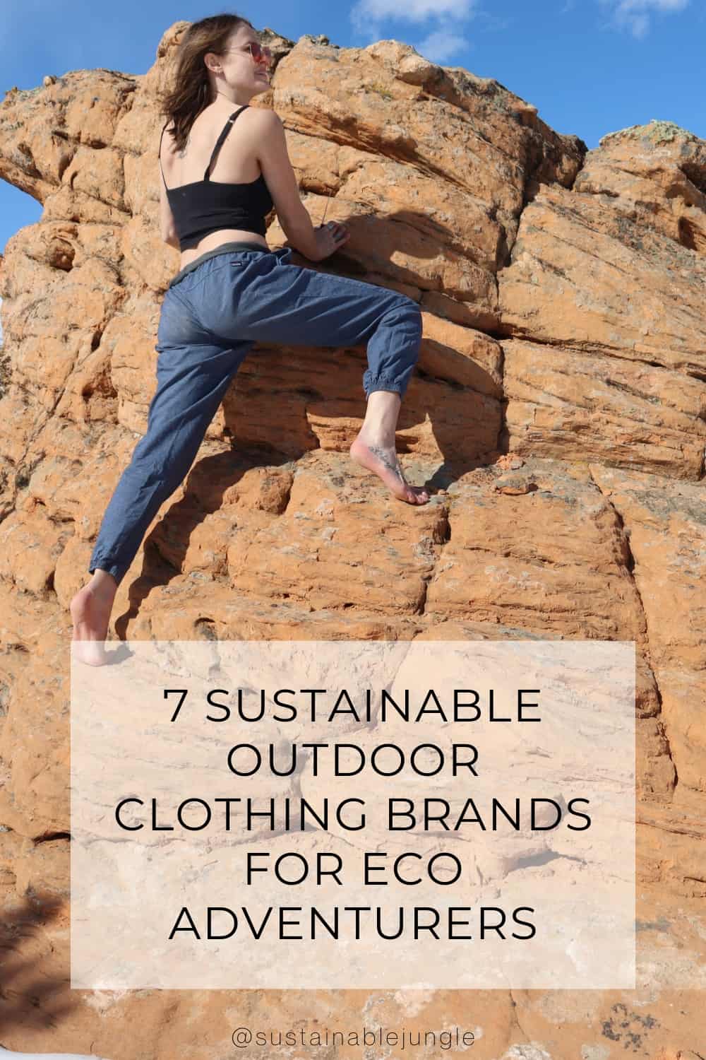 7 Sustainable Outdoor Clothing Brands For Eco Adventurers Image by Sustainable Jungle #sustainableoutdoorclothingbrands #mostsustainableoutdoorclothing #sustainableoutdoorbrands #sustainableoutdoorgear #ethicaloutdoorclothing #sustainablejungle