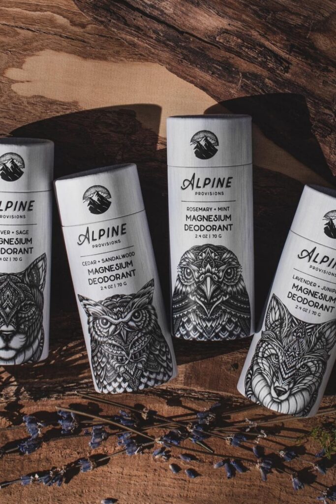 Want cruelty free deodorant that’s good for you, better for our planet, and better for all beings on Earth? No sweat! Image by Alpine Provisions #crueltyfreedeodorant #sustainablejungle
