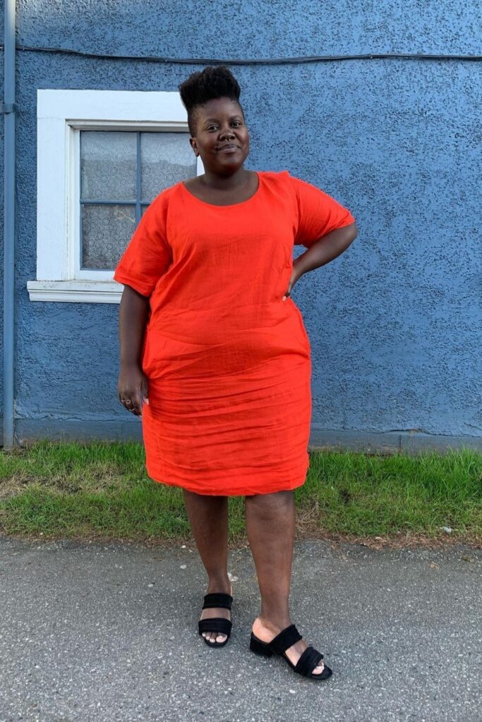plus size flax clothing