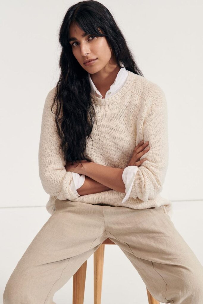 Slow fashion brands offer us more than a simple alternative to fast fashion mishaps. It's the sustainable solution bringing fashion back from the irredeemable... Image by Eileen Fisher #slowfashionbrands #slowfashionbrandsformen #slowfashionbrandsforwomen #bestslowfashionbrands #affordableslowfashionbrands #sustainablejungle