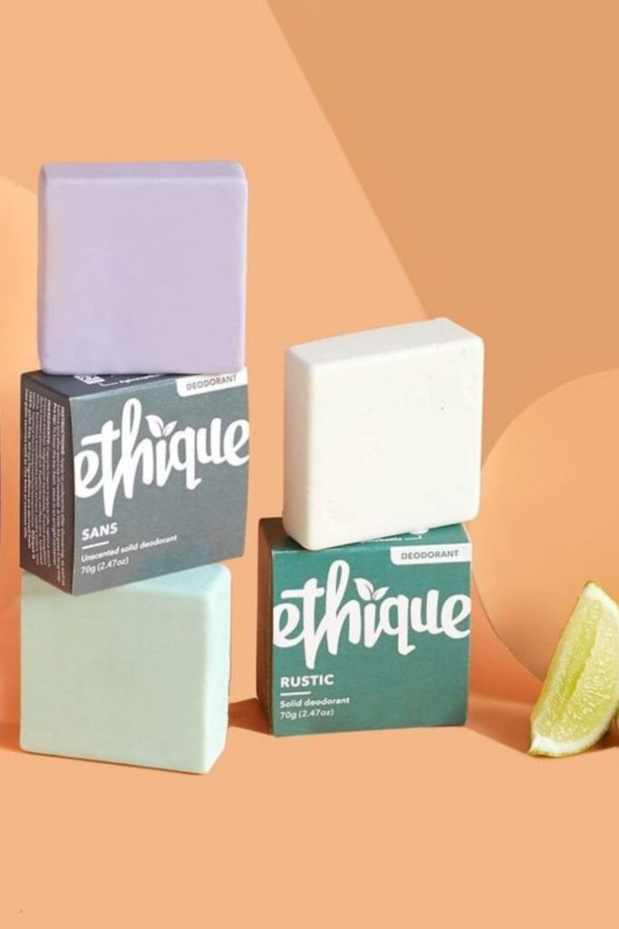 Want cruelty free deodorant that’s good for you, better for our planet, and better for all beings on Earth? No sweat! Image by Ethique #crueltyfreedeodorant #sustainablejungle