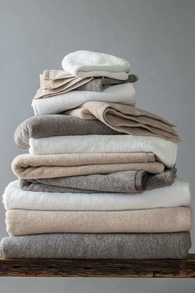 We’re taking shower performances to the next level with organic towels and linens from the most sustainable bathroom brands. Image by Pact #organictowels #organiccottontowels #organiccottonbathtowels #bestorganictowels #sustainablejungle