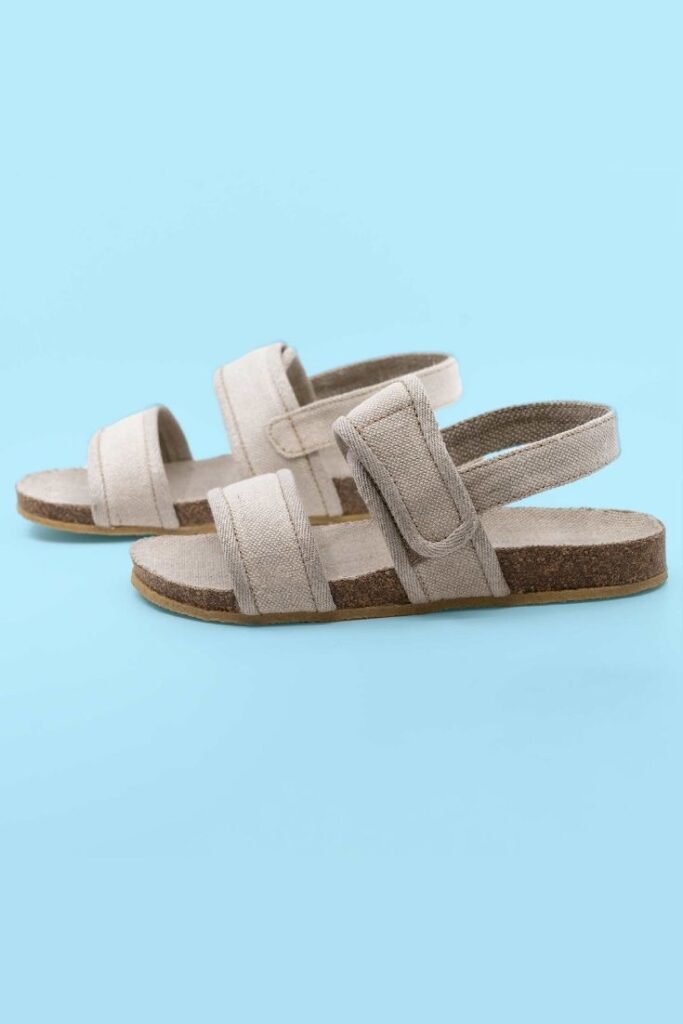 In the spirit of walking towards a greener future, we’ve been hunting for ethical and eco friendly sandals Image by Rawganique #ecofriendlysandals #ethicalfashion