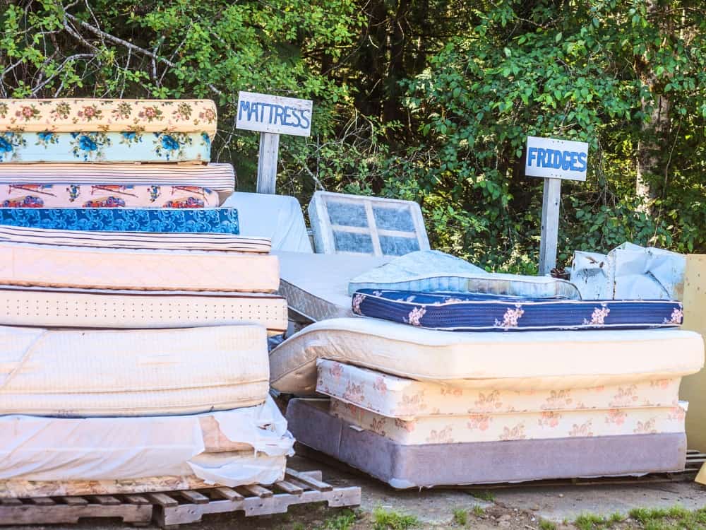 How To Dispose Of An Old Mattress: 6 Mattress Recycling Tips For A Better Night’s SleepImage by cnicbc#howtodisposeofanoldmattress #mattressrecycling #whattodowitholdmattress #whattodowitholdmattresses #howtorecyclemattresses #sustainablejungle