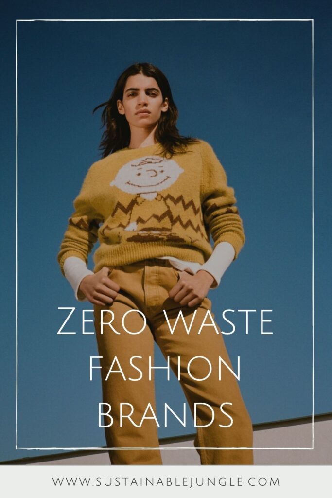 Fortunately, there are some good kids in the zero waste fashion world: Brands that are changing how we view fashion and using circular practices to keep valuable materials in use much, much longer Image by RE/DONE #zerowastefashion #sustainablejungle
