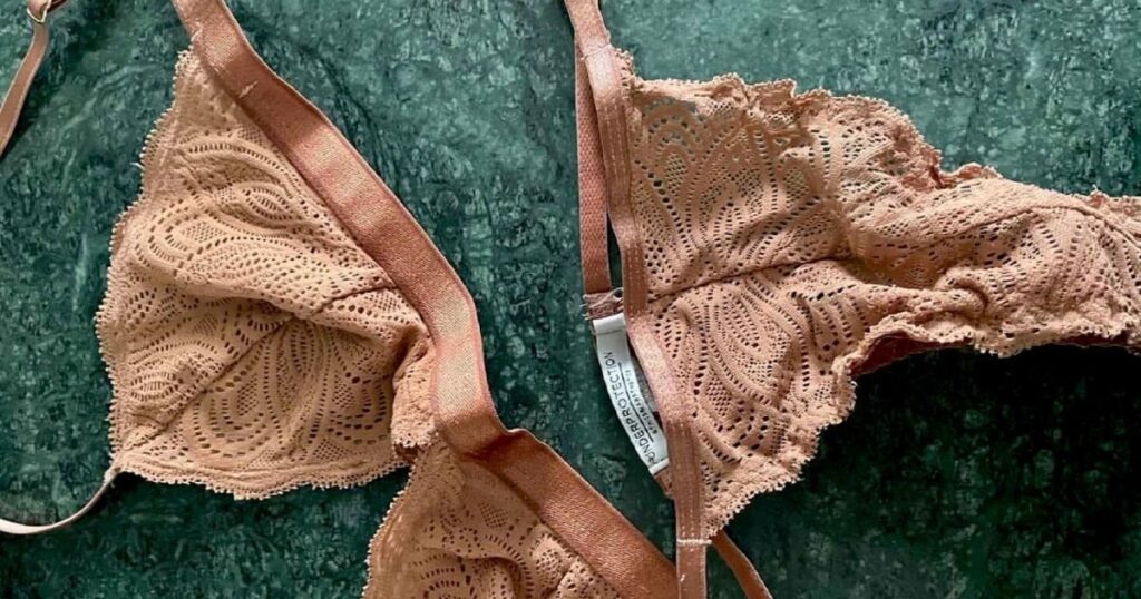 We’ve all been there. The unravelled elastane threatening to leave us underwear-less. The escaped bra underwire stabbing our side boob. The question remains: what to do with old underwear and what to do with old bras. Image by Underprotection #whattodowitholdunderwear #whattodowitholdbras #sustainablejungle
