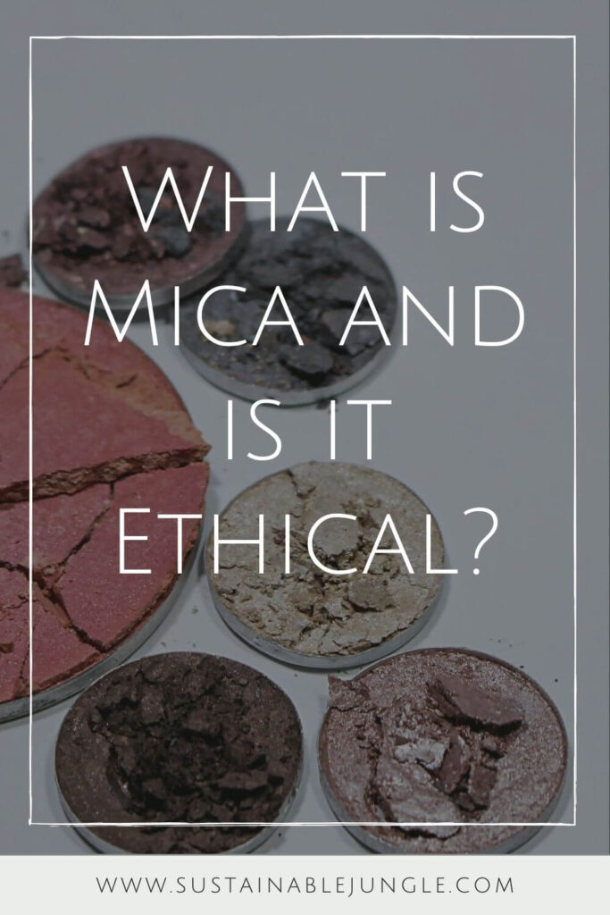 Is mica in makeup safe to put on our faces every day and is it ethical? Image by Liz Breygel via Unsplash #micainmakeup #sustainablejungle