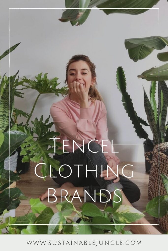 If you want to jump aboard a clothing tree-train, support one of these Tencel clothing brands who put the T in sustainable tencel clothing. Image by Encircled #tencelclothing #tencelclothingbrands #womenstencelclothing #menstencelclothing #lyocellclothing #modalclothing